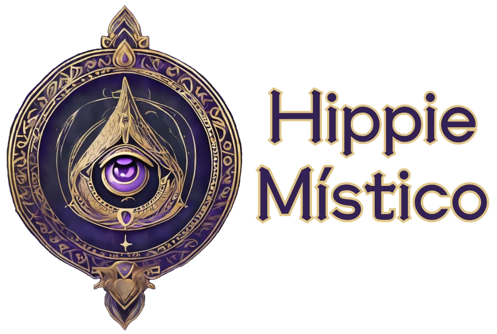 logo hippie mistico