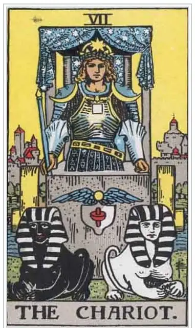 a carruagem no tarot