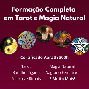 curso de tarot e magia