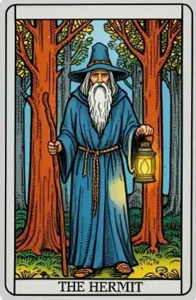 o eremita no tarot